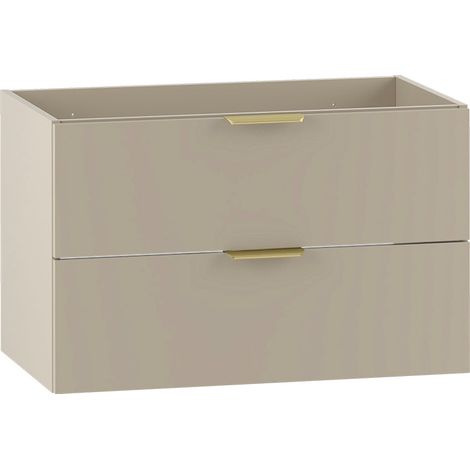 Waschtischunterschrank 80cm Astrid mit 2 Schubladen, Kaschmir (1/5)