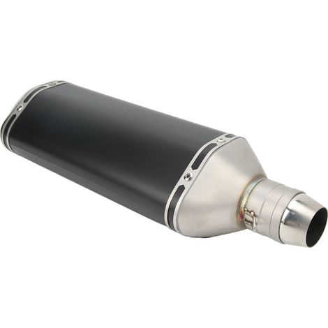 Pot d'échappement de 480 mm pour moto, en acier inoxydable antirouille, surface lisse de 38 à 51 mm de diamètre, compatible avec quads et SSV. (1/5)