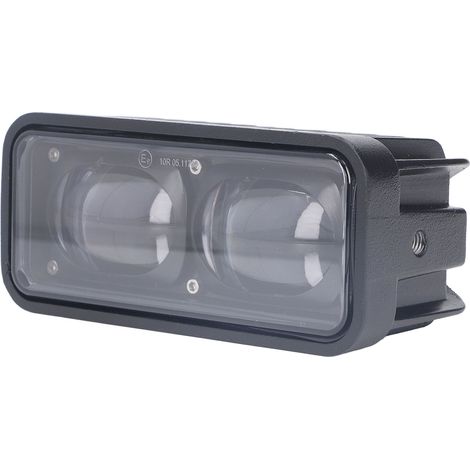 Doppellinsen-LED-Sicherheitsleuchte für Gabelstapler, robust, hohe Helligkeit, gerade Warnleuchte, DC12V, blau (1/5)