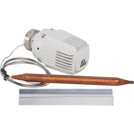 Tête thermostatique avec sonde capillaire plage serrage 20-50°C pour 9051237/38