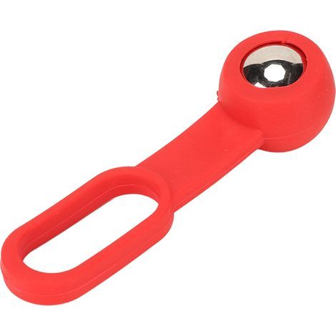 Détecteur de montants magnétique portable avec poignée douce, aimant rouge en acier inoxydable pour la maison (1/5)