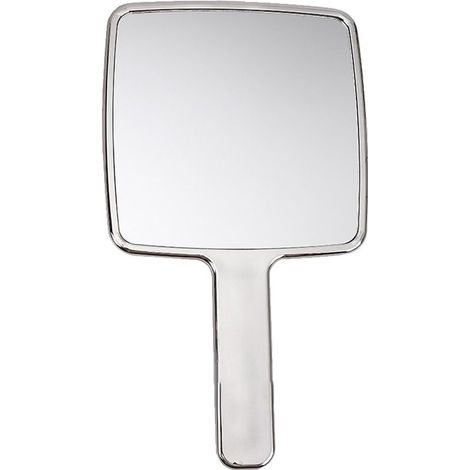 Taschenspiegel – 15 cm Durchmesser – Rutschfester Griff – Für Haarschnitte am Rücken – 1 Stück (1/5)