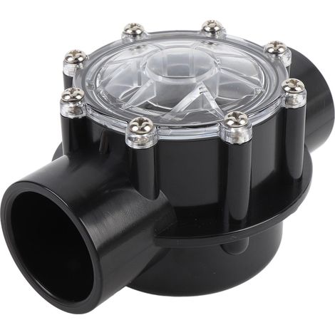 Clapet anti-retour pour piscine, joint positif droit à 2 voies et valve de rechange non lubrifiante pour piscines et spas, 180 degrés 7305 pour remplacement d'aquarium, piscine, spa (1/5)