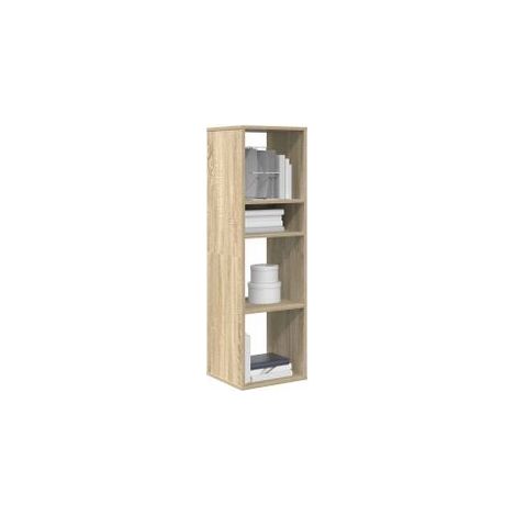 Bibliothèque chêne sonoma 34x31x112 bois d'ingénierie (1/5)