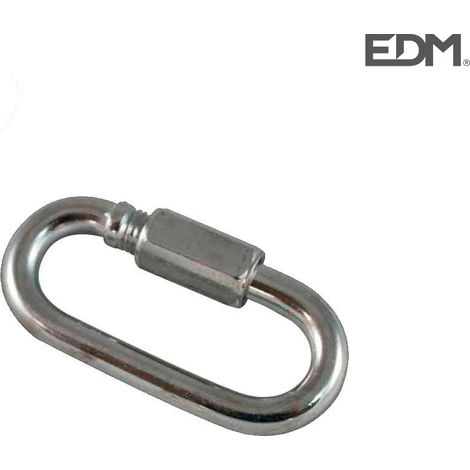 Moschettone con vite zincato 7mm
