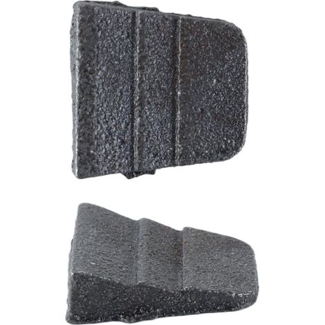 6 cales métalliques solides (fonte grise) – Kit de remplacement pour manches de marteau/hache, outils de forge (1/5)