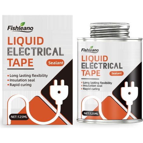 Fishleano Liquid Electrical Insulating Tape – Insulating, waterproof, flame retardant, adhesive for sealing and repairing electrical circuits (1/5)