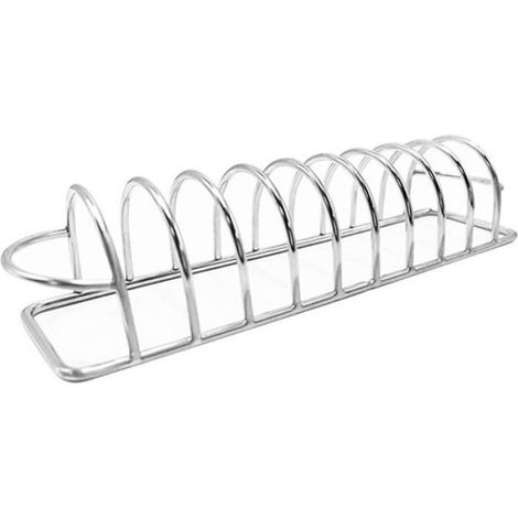Support À Côtes - Inox 22 cm - Pour Grill Et Four À Air - Antiadhésif - Compact - 1 Pièce (1/5)