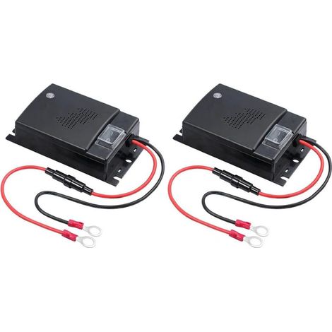 2X Répulsif à ultrasons Répulsif Automatique à ultrasons pour Animaux/Souris/Rats, Contrôle antiparasitaire Automatique 12V Véhicule de défense Contre Les rongeurs Protection des véhicules Cisea (1/6)