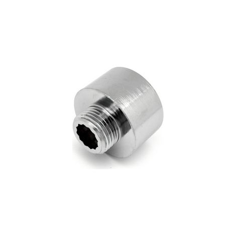 RIDUZIONE FM IN OTTONE CROMO IBP- 1/2 x 3/8 -CONF- FAIDF- pezzi 1