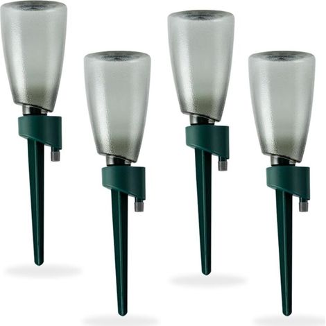 Automatisches 3er-Pack Bewässerungssystem mit Tropfschlauch, automatische Bewässerung mit Flasche, ideal für Zimmerpflanzen, Balkon, Garten und Büro, automatisches Tropfbewässerungsset