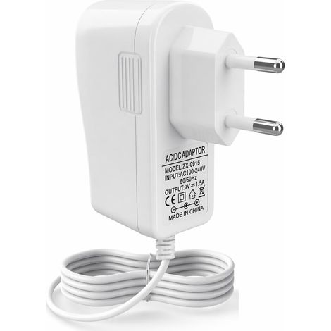 9V Chargeur pour , 1.8M Câble d'alimentation pour Lecteur Audio, Station de Charge Remplacer Adaptateur pour Haut-Parleurs Stéréo Externes (1/5)
