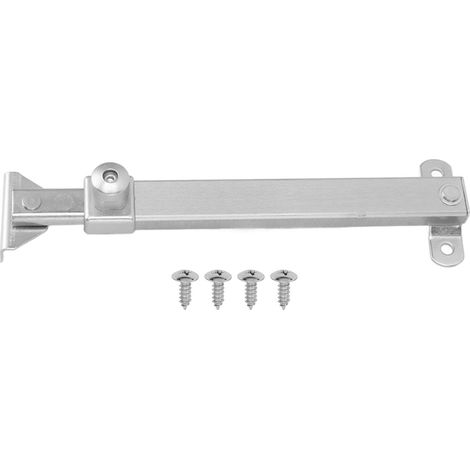 Fensterscharnier, Drehkippfensterhalterung aus Aluminiumlegierung mit Schrauben, verstellbare Fensterbefestigung für Kippfenster mit Drucköffnung (Typ 04)