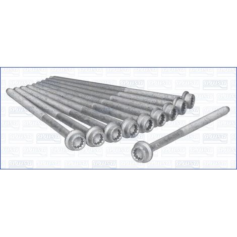 Jeu de boulons de culasse de cylindre Ajusa 81028500 SEAT WHT001808(x10)