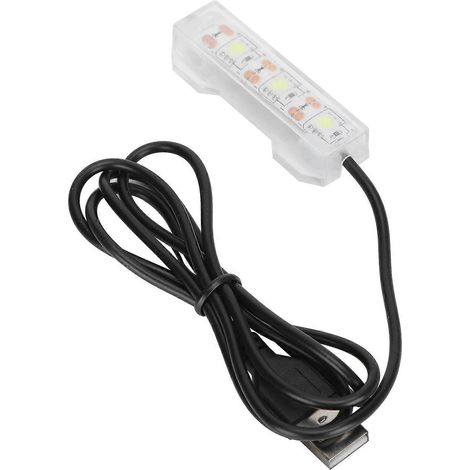 Lampe LED douce pour petit aquarium, plante aquatique et décoration de bureau. (1/3)
