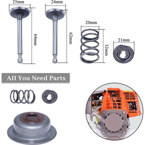 Kit de canalisation de Carburant pour Filtre à air de Bobine d'allumage de carburateur pour STIHL FS350 FS300 FS250 TS200 FS202 FS020 FS200 FS120 Tondeuse à Cordes