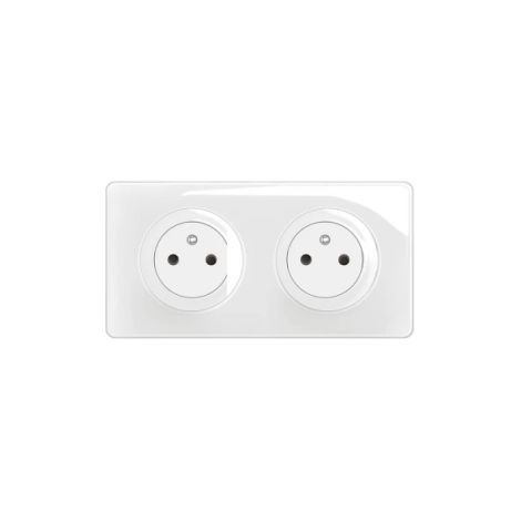 Legrand - Cu00e9liane 2024 - Double prise de courant complu00e8te - Ru00e9f : 080252 + CM0100 + CM0111 x 2 + CB0111 x 2 + CP0002 (1/5)