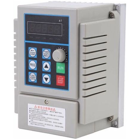 Cuifati AT2-0450X 220VAC variateur de fréquence Universel Haute Performance VFD contrôleur de Vitesse PWM contrôle pour Moteur à Courant Alternatif monophasé 0.45kW (1/5)