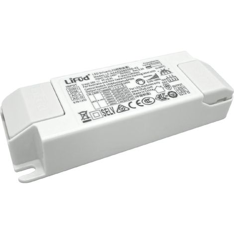 Driver  Regulable 0-10V 220-240V No Flicker Salida 9-42V 550-1050mA 40W LF-AAA040B1050-42 40 W (1/3)