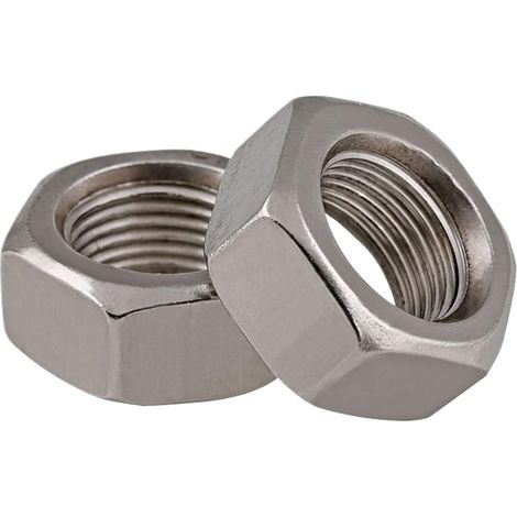 Écrou hexagonal à filetage fin gauche en acier inoxydable 304 (M8 x 1 (1/5)