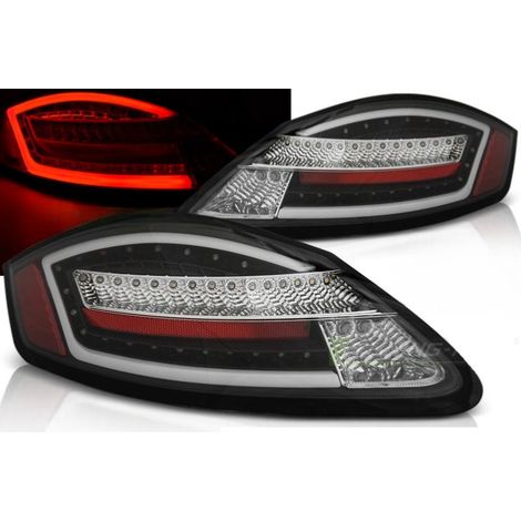 Paire de feux arriere Porsche Boxster 987 / Cayman 05-08 FULL LED noir-27336246