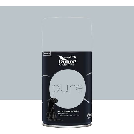 Bombe de Peinture murs & boiseries Dulux Valentine Pure Zinc 0,25 L (1/3)