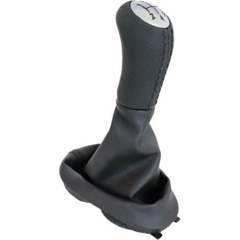 Levier de Pommeau de Levier de Vitesse Maunal 5 Vitesses de Voiture avec Couvercle de Coffre pour Clio 2 II Clio 3 III Megane 2 II ScéNic 2 II Kangoo..