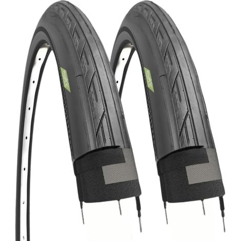 2 COPERTONI 700 X 25C (25-622) PNEUMATICI STRADALI PER BICI DA CORSA ROAD BIKE BDC STRADA DA PASSEGGIO (1/4)
