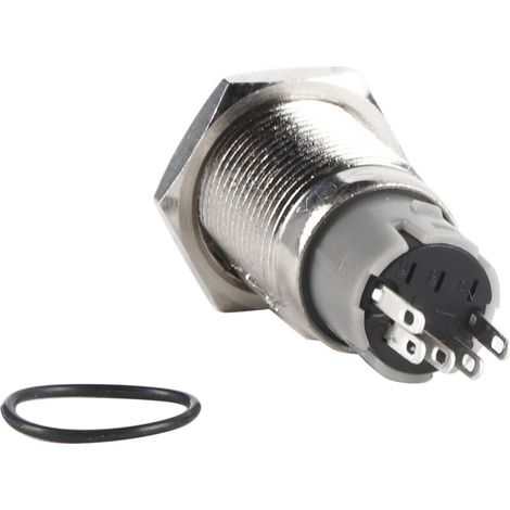 Botón pulsador, interruptor de bloqueo impermeable para modificación -Crezuo