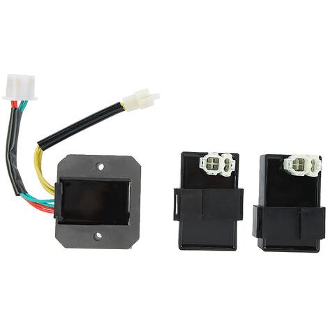 Juego de 3 piezas de CDI de doble encendido + regulador rectificador, apto para XL 600 V Transalp 1989-1996. (1/5)
