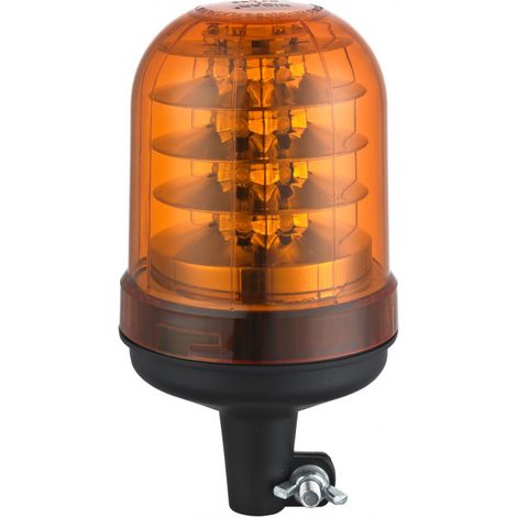 Maxter – Gyrophare clignotant LED 24 x 3W – 3 modes : flash, double flash, rotatif – 12-24V – Protection IP56 – Homologué ECE R65 R10 (1/3)
