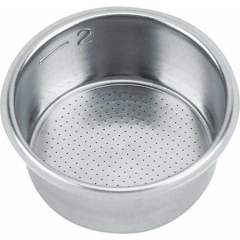 Filtre à café de 51 mm, panier de filtre à café en acier inoxydable café filtre à main réutilisable pour (1/5)