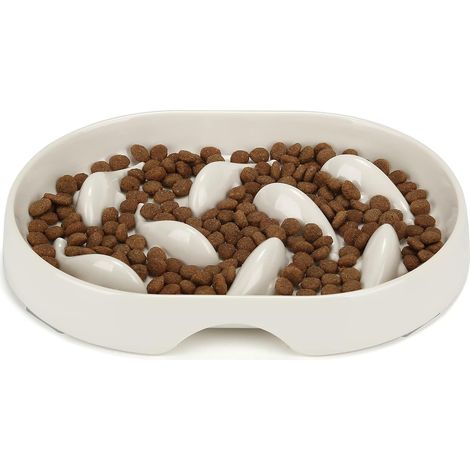 Gamelle anti-glouton pour chats 19 x 14 cm (1/5)