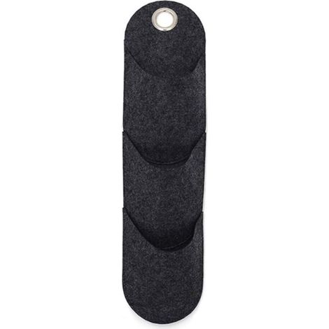 Color : Black A, Size : 49 x 12 x 5CM Sac de Rangement Sac de Rangement Accueil Hanging Sac Wardrobe Accueil Tenture de Type Multi Couche en Feutre Mur Creative Hanging Sac de Rangement (1/4)