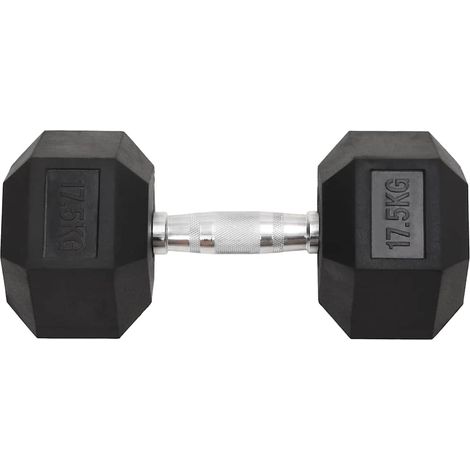 vidaXL Mancuerna hierro fundido 17,5 kg (1/2)