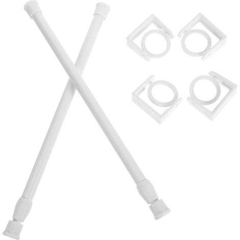 Piece Telescopic Handheld Towel Rack Flexible Installation