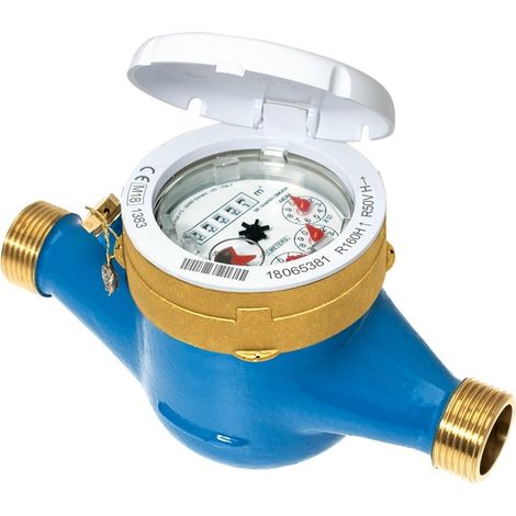 Contador de agua WS de agua fría, tipo gmdm-I, DN40 (1 1/2"), Q3=16 m3/h, R100/50, Tm
