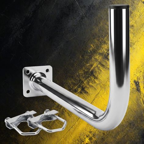 Support de balcon - EXTRALINK - L500 - 500 mm - Étriers M8 - Acier galvanisé (1/5)