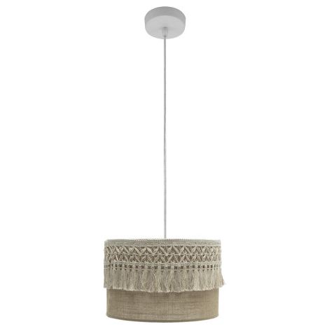 FABRILAMP AKUNADECOR Pendelleuchte De Die Ekaterina Serie Rustic Style Beige Finish De (1/2)