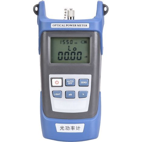 Fiber Optic Wattmeter, SC FC ST Connector, 800-1700 nm, -70 to +6 dB (1/5)