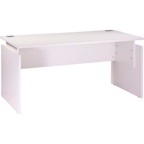 Bureau réglable en hauteur blanc Hublo (1/4)