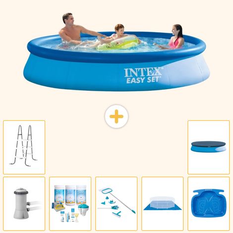 Intex Piscine Easy Set Ronde - 366x76 cm - 8-pièces  S20236 (1/4)