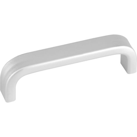 Poignées de porte meuble alliage d'aluminium finition mate quincaillerie pour cuisine placard 64mm plein (1/5)