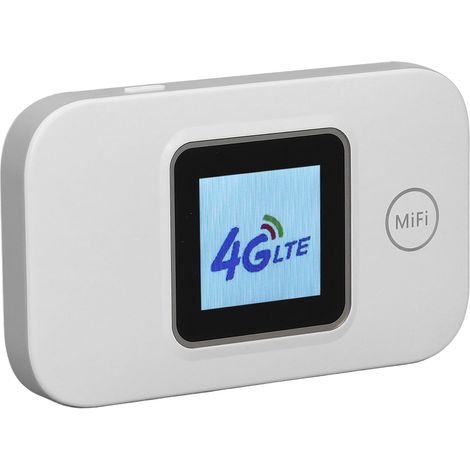 Point d'accès Wi-Fi mobile 4G LTE 150 Mbps avec emplacement pour carte SIM, batterie 3000 mAh, format de poche pour téléphones, ordinateurs portables et tablettes. (1/5)
