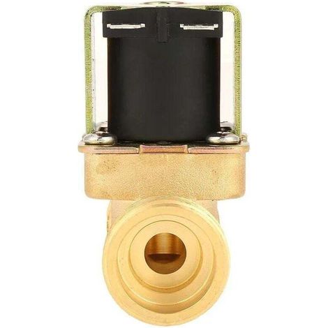 DC12V G3/4 Elektromagnetventil, normalerweise geschlossen, Messing-Magnetventil, NC-Magnetventil (G3/4 DC12V)