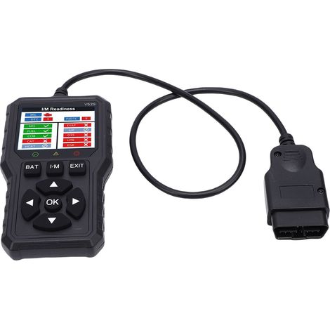 Kfz-Scanner, Fehlercodeleser, professionelles Diagnosegerät für Motoren (1/5)
