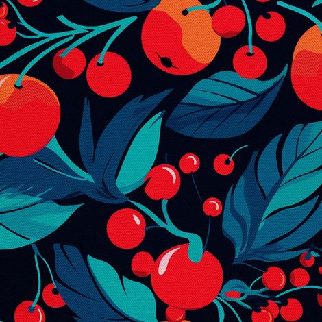 Tela decorativa para exteriores Oxford - Motivo frutal DX6027 (1/5)