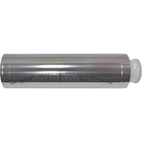 Vaillant Extensión DN 300/200 1,0 m acero inoxidable para sistema de escape fachada DN 200, 0020095580