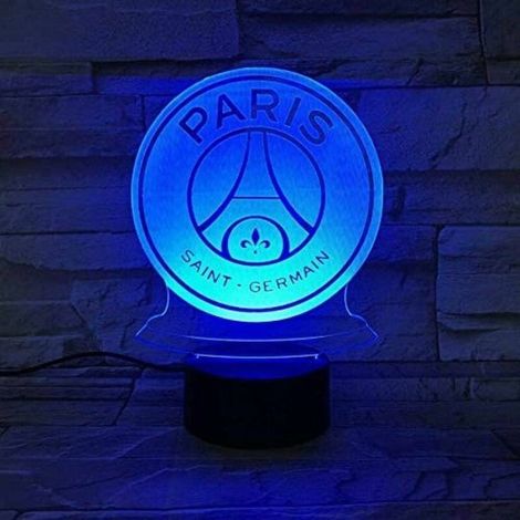 Veilleuse LED FC Paris Saint-Germain Football Club, illusion 3D KLB (1/5)