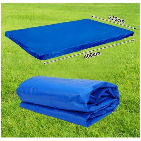 Bache Piscine Rectangulaire pour Piscine Rectangulaire, Couverture de Piscine,Matériau Amélioré,Plus épais et Durable,(400 x 211 cm) (1/4)